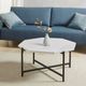 Olliix by Martha Stewart Elora White/Black Coffee Table-3