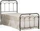 HH2 Home Jocelyn Black Speckle Queen Bed Kit with Frame-0