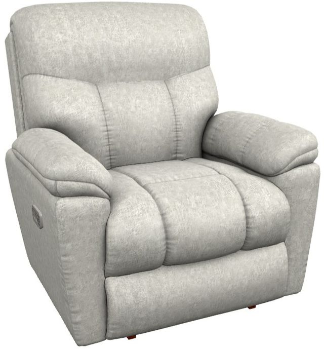 La-Z-Boy® Morrison Dove Power Rocking Recliner with Headrest and Lumbar-0
