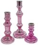 A & B Home Luminary Treasures Pink Candle Holder -0