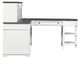 Liberty Furniture Allyson Park Charcoal/Wirebrushed White L-Shaped Desk Set-3