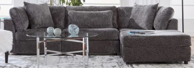 Hughes Furniture® 19100 4-Piece Gabby Storm Right-Arm Facing Sectional-0