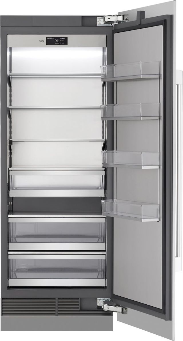 SKS 30" 18 Cu. Ft. Panel Ready Built-In Column Refrigerator-1