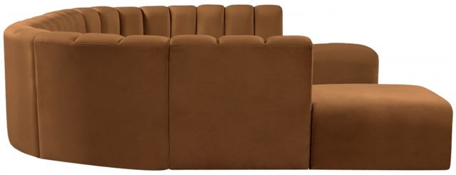 Meridian Furniture Arc 10-Piece Saddle Velvet Sectional-3