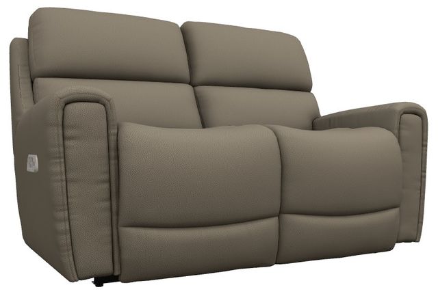 La-Z-Boy® Apollo Fossil Power Reclining Loveseat with Headrest and Lumbar-0