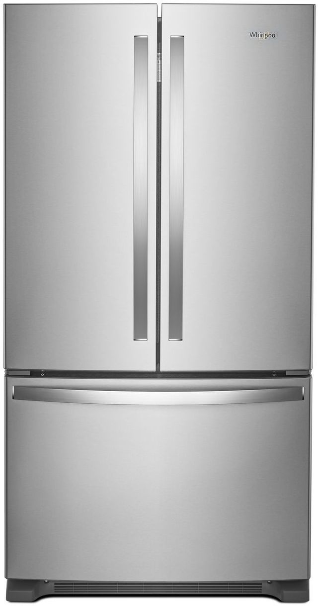 Whirlpool® 25.2 Cu. Ft. Fingerprint Resistant Stainless Steel French Door Refrigerator-0