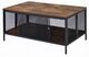 ACME Furniture Winam Antique Oak Coffee Table with Black Base-2