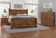 Artisan & Post by Vaughan-Bassett Cool Rustic Amber Queen Panel Bed-1