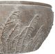 A & B Home Gray Planter Pot with Grass Patterns-4