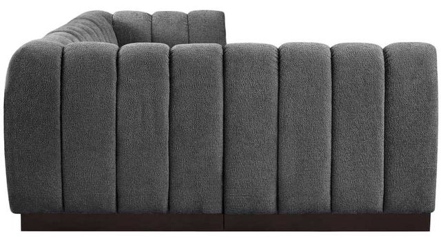 Meridian Furniture Quinn 4-Piece Gray Sectional-2