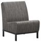 Homecrest™ Outdoor Living Customizable Air Aluminum/Fabric Outdoor Armless Chat Chair-0