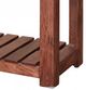 International Furniture Direct Parota Brown Sofa Table-2