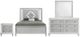 New Classic® Home Furnishings Stardust 4-Piece White Queen Panel Bedroom Set-0