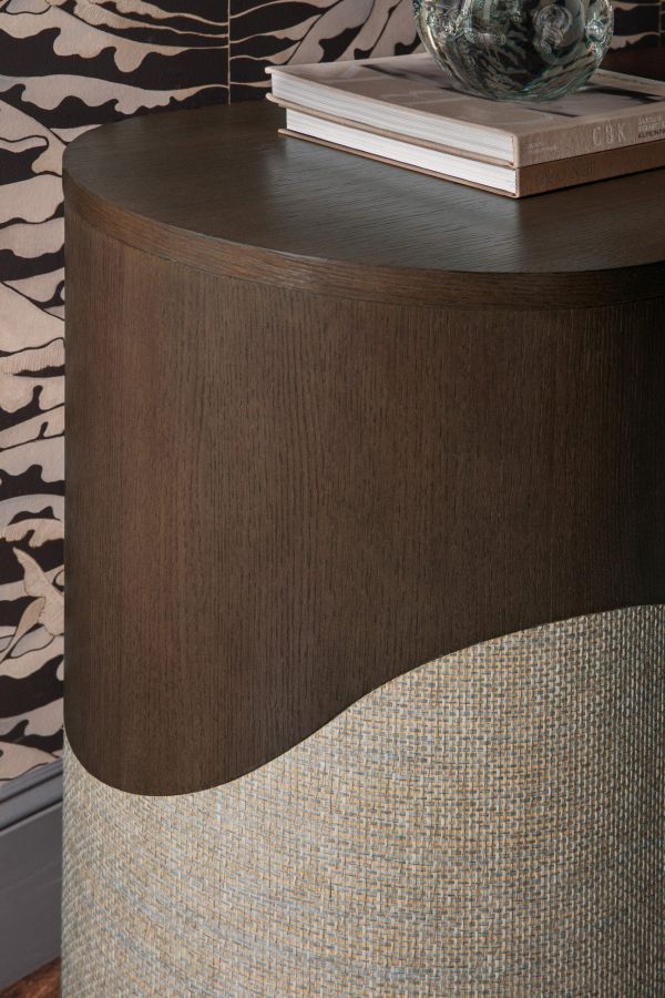 Hooker® Furniture Commerce and Market Roll With It Dark 4-Door Credenza-1