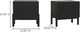 Moe's Home Collection Misaki Black Nightstand-3