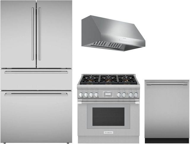 Thermador® 4 Piece Stainless Steel Kitchen Package
