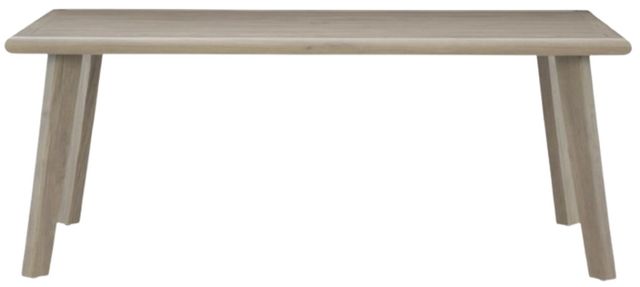 Signature Design by Ashley® Carisbo Beige Aluminum Outdoor Rectangular Dining Table-1