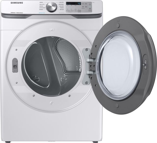 Samsung 7.5 Cu. Ft. White Front Load Gas Dryer-1
