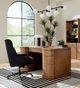 aspenhome® Caden Spiced Caramel 66'' Executive Desk-1