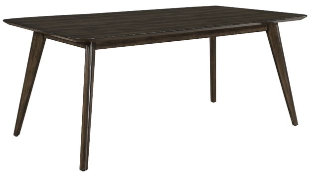 New Classic® Home Furnishings Rex 7-Piece Beige/Walnut Rectangular Dining Set-2