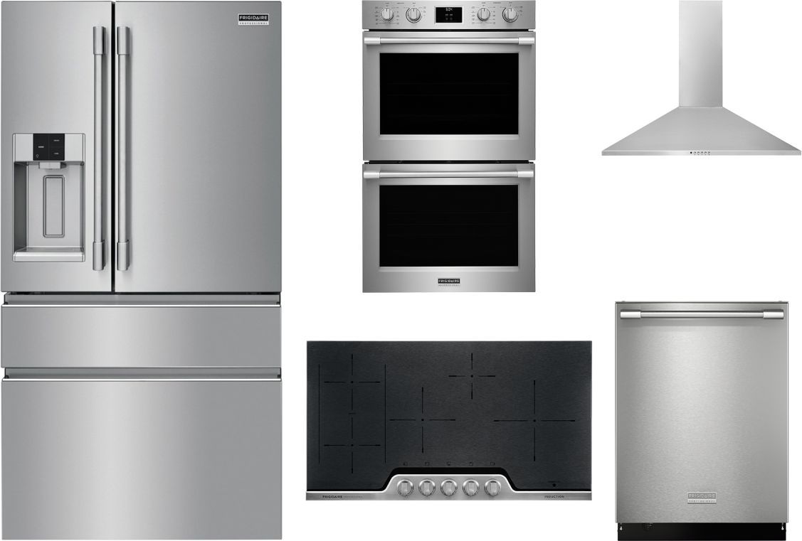 Frigidaire Professional® 5 Piece Stainless Steel Kitchen Package