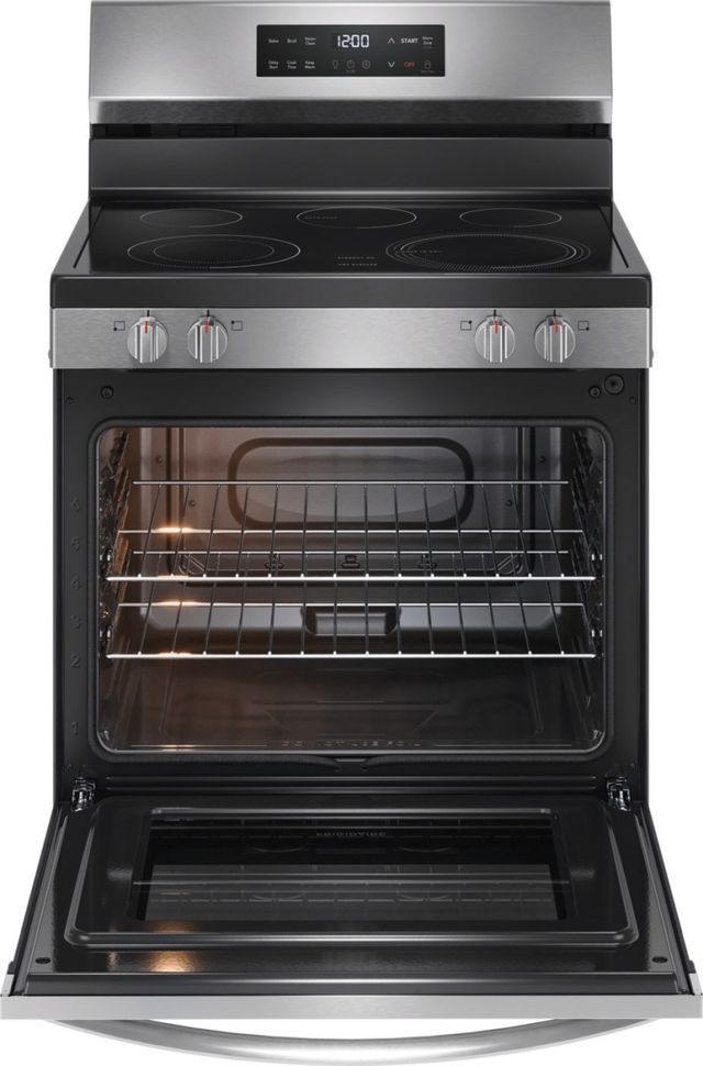Frigidaire® 30" Stainless Steel Freestanding Electric Range-1
