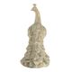 A & B Home White Peacock Sculptural Accent-2