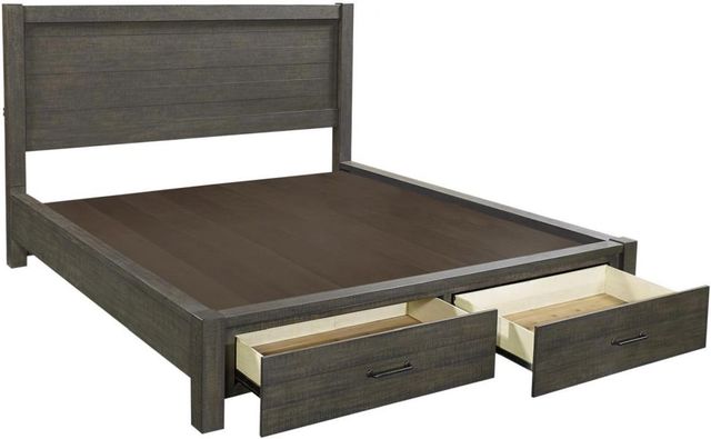 aspenhome® Milk Creek Carob California King Panel Storage Bed-1