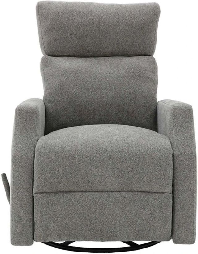 BarcaLounger® Kinsley Chole Slate Manual Swivel Glider Recliner-1