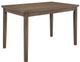 Mazin Furniture Ahmet 5 Piece Brown Dining Room Set-2