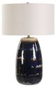 Uttermost® Orleans Blue Glaze Table Lamp-0