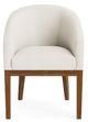 Bassett® Furniture Customizable Hayes Upholstered Dining Arm Chair-1