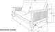 Kodiak Furniture Alexa Black Walnut/Monte Toro Taupestone Full Futon-2