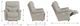 La-Z-Boy® James Midnight Power Wall Recliner with Headrest and Lumbar-2