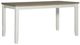 Powell® Jane 5-Piece Gray/Vanilla White Dining Set-2