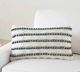 Nourison Home™ Lifestyle Navy Woven Lines And Dots Throw Pillow-2