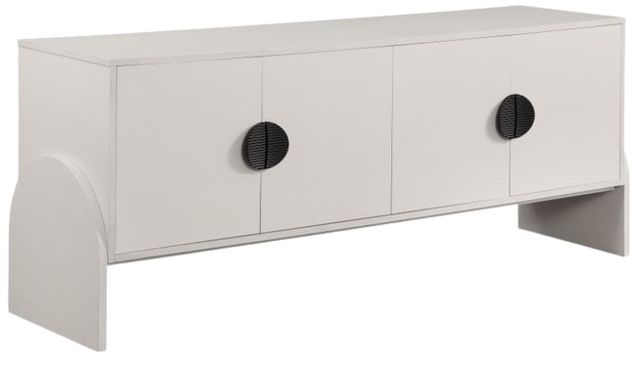 Meridian Furniture Beckwith Linen Textured Sideboard/Buffet-0
