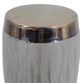 A & B Home Cohen Two-Tone Ceramic Garden Stool-1