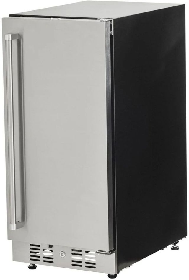 Coyote® 15" 3.0 Cu. Ft. Stainless Steel Outdoor Under Counter Refrigerator-2