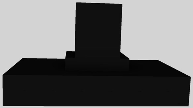 Vent-A-Hood® 54" Black Contemporary Island Range Hood-0