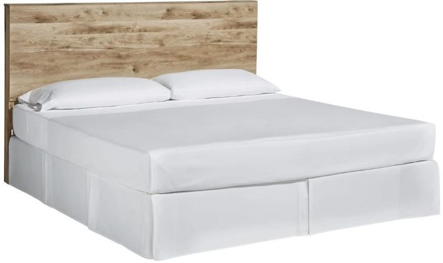 Signature Design by Ashley® Hyanna Tan Queen Panel Headboard-1