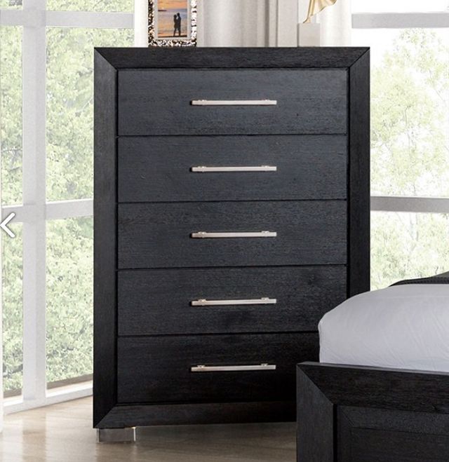 Furniture of America® Ashbourne Black Chest-0