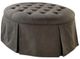 Furniture of America® Claes Gray Ottoman-0