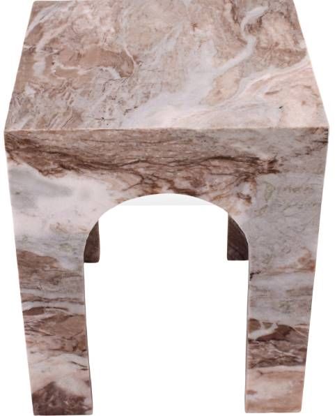 Meridian Furniture Palermo Brown Marble End Table-3