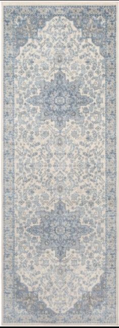 Surya Monaco Denim/Ivory 4'x6' Area Rug-2