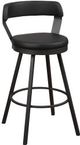 Mazin Furniture Appert Black 29 Inch Pub Height Side Dining Chair-1