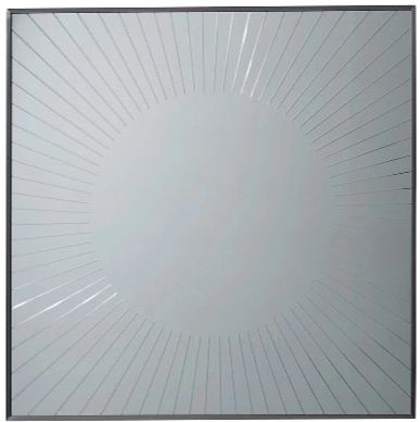 Lexington Home Macarthur Park Calliope Brushed Stainless Sunburst Mirror-0