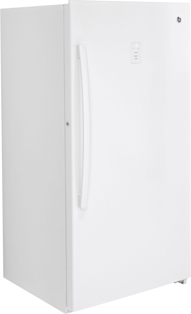 GE® 17.3 Cu. Ft. White Upright Freezer-3