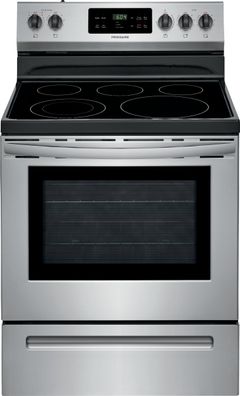 Frigidaire® 30" Stainless Steel Freestanding Electric Range