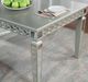 Furniture of America® Adalia Silver Dining Table-4